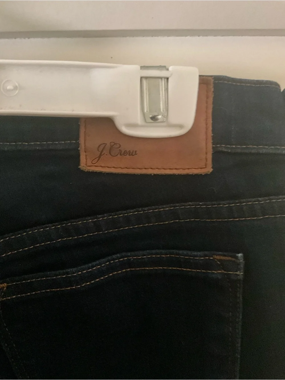 Sz31 J.Crew Dark wash toothpick Jeans